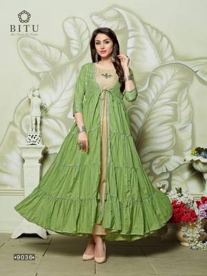 Multicolor hand woven cotton kurtas-and-kurtis 1