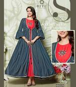 Multicolor hand woven cotton kurtas-and-kurtis
