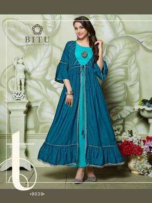 Multicolor hand woven cotton kurtas-and-kurtis 1