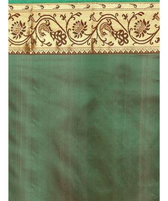 Fuchsia Paithani Art  Silk Saree with Blouse 4