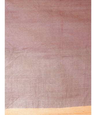 Rust Bhagalpuri Art Silk Saree with Blouse 4