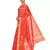 Red Bhagalpuri Art Silk Saree with Blouse