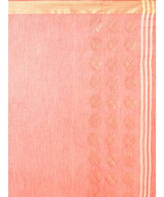 Red Bhagalpuri Art Silk Saree with Blouse 3