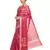 Wine Bhagalpuri Art Silk Saree with Blouse