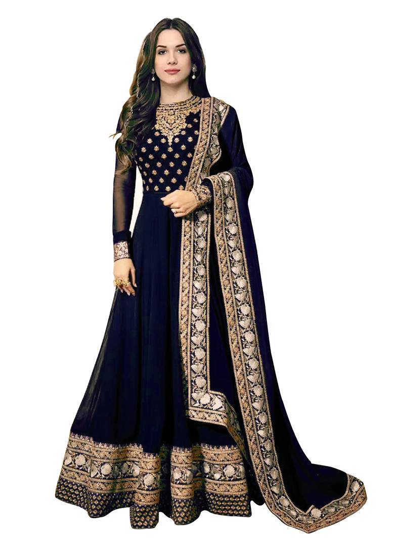 floor touch gown suits