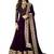 Designer Purple Attractive Looking Faux Georgette Floor Touch Anarkali Style Gown Semi Stitched