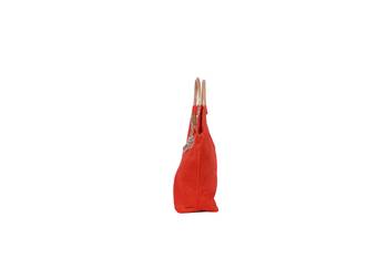 Orange Jute tote-bags 4