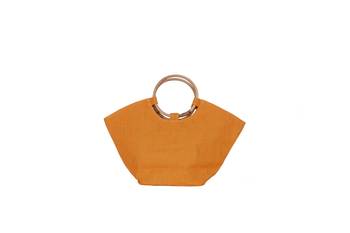 Yellow Jute tote-bags 4