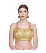 Gold Embroidered Brocade Readymade Blouse