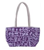 Purple Jute handbags