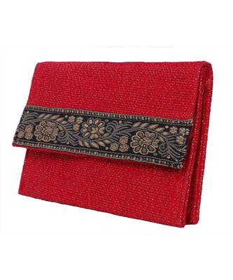 Red Jute clutches 1