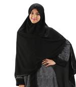 Saudi Long one Side Slit open Hijab