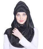 Multicolor printed viscose hijab