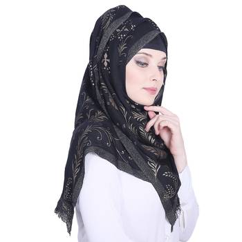 Multicolor printed viscose hijab 4