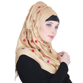 Multicolor printed viscose hijab 4