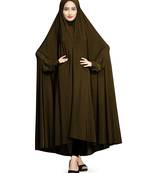 Copper Plain Lycra Burka