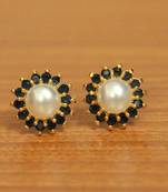 Blue sapphire  studs