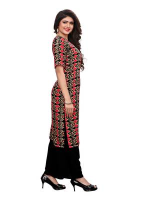 Multicolor Printed Georgette Kurti 3