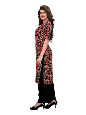 Multicolor Printed Georgette Kurti 4