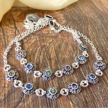 Silver anklets 1