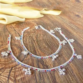 Silver anklets 1