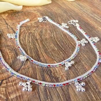 Silver anklets 2