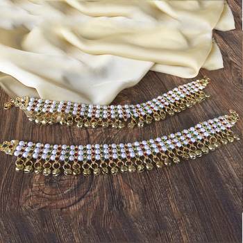 Gold anklets 3