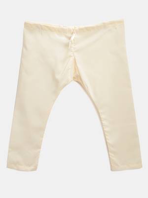 Blue Plain Jacquard Boys Kurta Pyjama 2