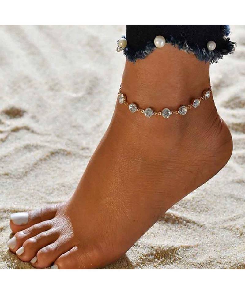 Charming Golden Anklet