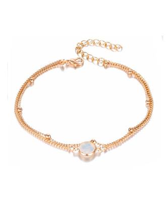 Zarmina Stone Anklet 1