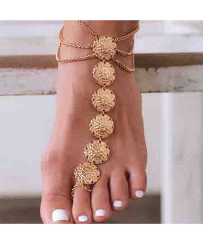 Elite Hollow Round Anklet
