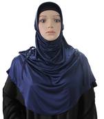 Rania Hijab Navy Blue -Xl