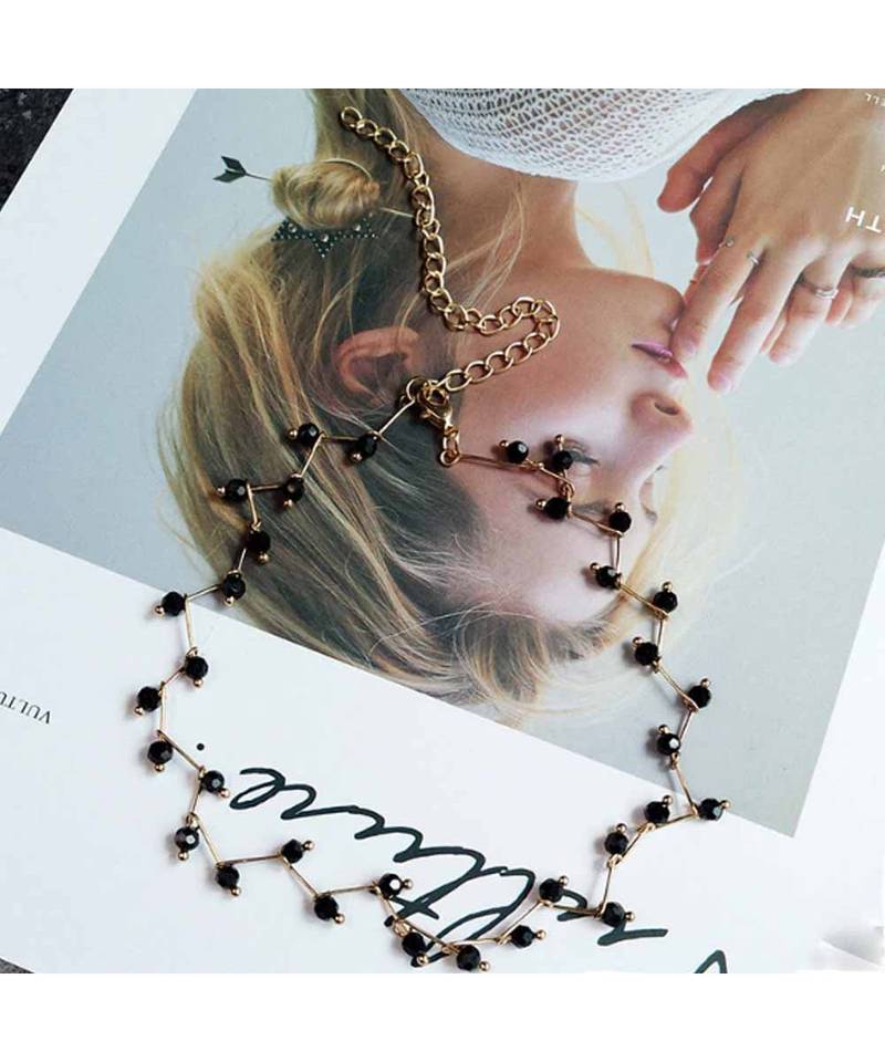 Black Pearl Choker Necklace