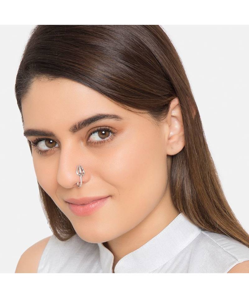 Trishul Nose Pin