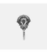 Arnit Oxidised Silver Nose Pin