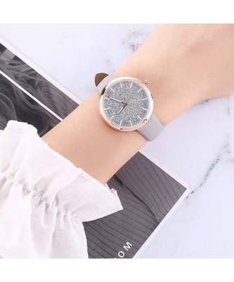 Grey Glittery Watch 2