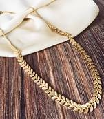 Gold necklaces