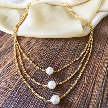 Gold necklaces 1