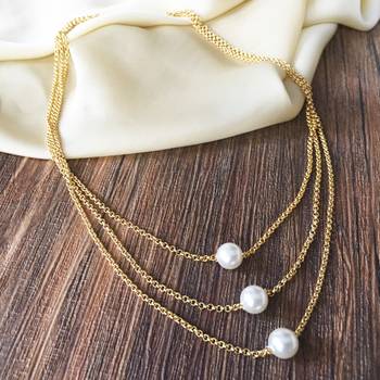 Gold necklaces 2