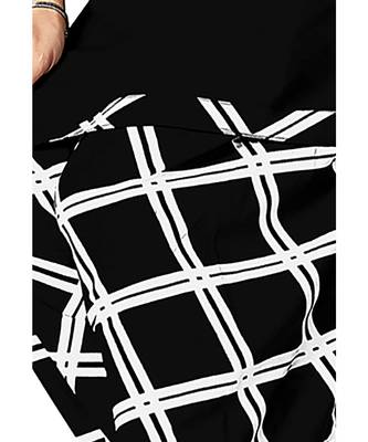 Black Printed synthetic unstitched salwar with dupatta 3