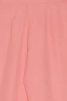 Pink Embroidered Net Kids Salwar Suits