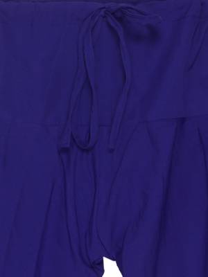 Blue Woven Net Kids Salwar Suits 4