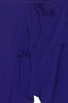 Blue Woven Net Kids Salwar Suits