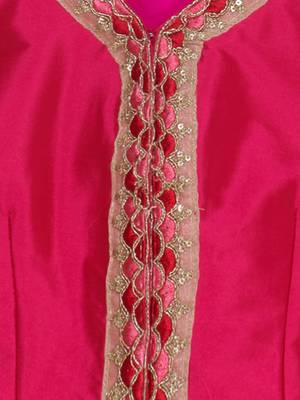 Cream Embroidered Net Stitched Lehenga 4