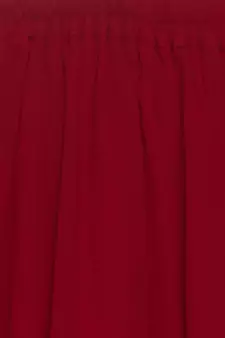 Maroon Embroidered Faux Georgette Stitched Lehenga