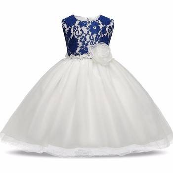 White Plain Tissue Kids Frocks 1