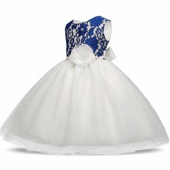 White Plain Tissue Kids Frocks 3