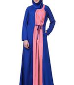 MyBatua Blue Rayon Habiba Abaya
