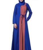 MyBatua Blue Rayon Habiba Abaya