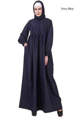 MyBatua Blue Kashibo Humaira Maternity Abaya 1